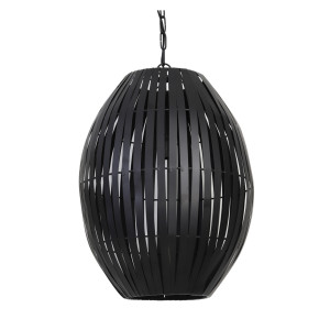 Light & Living Hanglamp 'Kyomi' 42cm, mat zwart