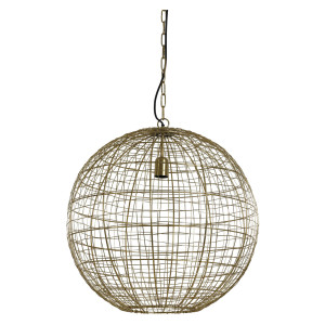 Light & Living Hanglamp 'Mirana' 55cm, goud