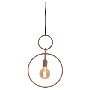Light & Living Hanglamp 'Dorina' 30cm, oud roze