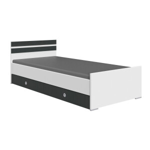 Wimex Bed Joker, logeerbed Ligoppervlak 90 of 140x200 cm, kleuraccenten aan het hoofdeinde,