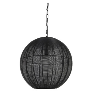 Light & Living Hanglamp 'Amarah' 50cm, mat zwart