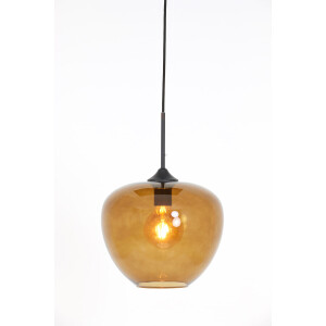 Light & Living Hanglamp 'Mayson' Ø30cm, kleur Bruin