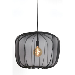 Light & Living Hanglamp 'Plumeria' 60cm, kleur Zwart