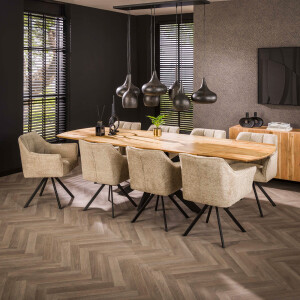 Eettafel Extend 175/275 cm uitschuifbaar Massief acacia