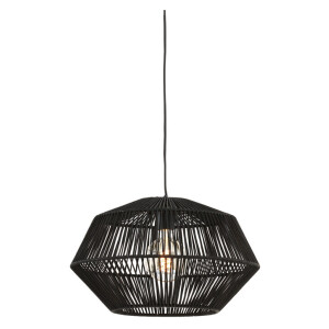 Light & Living Hanglamp 'Deya' Ø40cm, kleur Mat Zwart