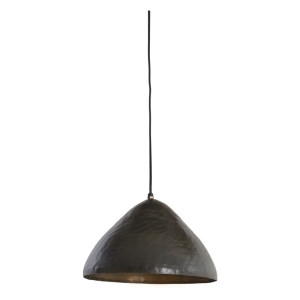 Light & Living Hanglamp 'Elimo' 32cm, kleur Donker brons