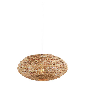 Light & Living Hanglamp 'Tripoli' Rotan, 50cm, kleur Naturel