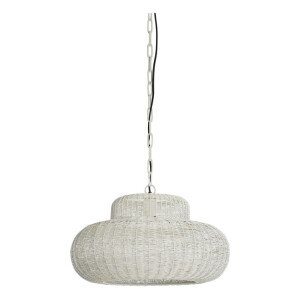Light & Living Hanglamp 'Piedra' 47cm, kleur Crème