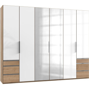 Wimex Kledingkast Level by fresh to go met glas- en spiegeldeuren