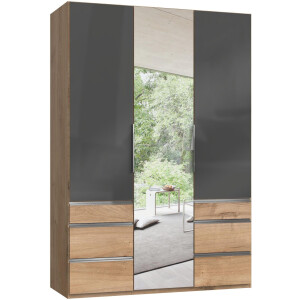 Wimex Kledingkast Level by fresh to go met glas- en spiegeldeuren