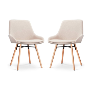 Set van 2 eetkamerstoelen Nena-Isa | Nolon