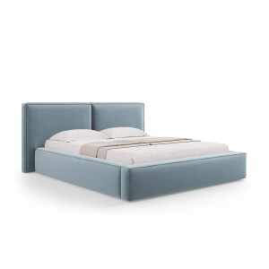 Bedframe Jodie met opbergruimte velvet 160 x 200 cm | Micadoni