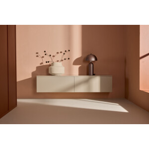 Nohr Zwevend TV-meubel 'Ericka' MDF, 160cm, kleur Beige