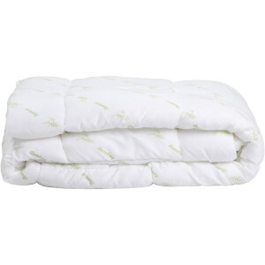 Leen Bakker - Dekbed - Middelwarm - 200x200 Cm - Bamboe - Wit