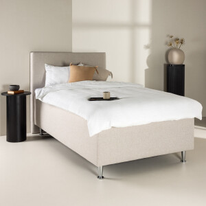 Nohr Bed 'Flecia' 120 x 200cm, kleur Beige