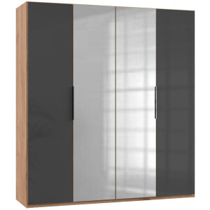 Wimex Kledingkast Level by fresh to go met glas- en spiegeldeuren