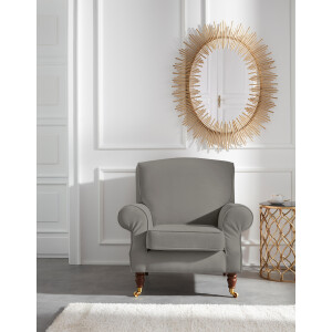 Guido Maria Kretschmer Home&Living Fauteuil Rennes in fluweellook of katoenmix