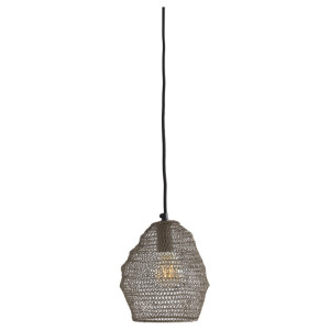 Light & Living Hanglamp 'Nola' Ø18cm, kleur Taupe