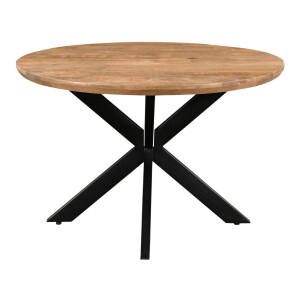 Livingfurn Ronde Eettafel 'Jesper' Mangohout, 150cm