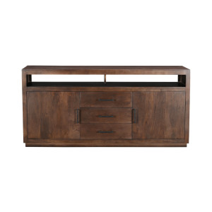 Livingfurn Dressoir 'Jaxx' Mangohout, 180cm, kleur Bruin