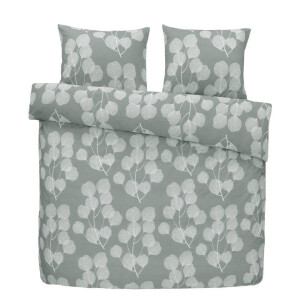 Leen Bakker - Dekbedovertrek Mare - Licht - 240x200 Cm - Polyester/Katoen - Groen