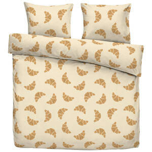 2e Halve Prijs Leen Bakker - Dekbedovertrek Jur - 200x200/220 Cm - Katoen - Oranje