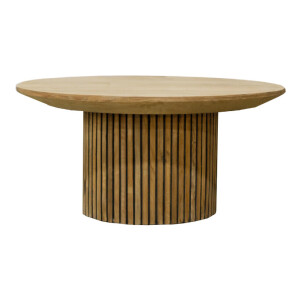 Livingfurn Ronde Salontafel 'Lausanne' Teakhout, 80cm
