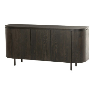 Livingfurn Dressoir 'Tobago' Eiken, 170cm, kleur Espresso