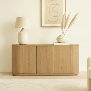 Livingfurn Dressoir 'Novero' Eiken, 170cm, kleur Naturel