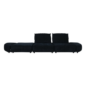 Zuiver 4,5-zits Bank 'Hunter' kleur Navy