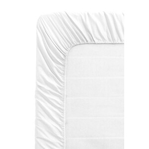 Leen Bakker - Hoeslaken - 160x200 Cm - Katoen - Wit