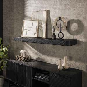 LifestyleFurn Wandplank 'Doria' Metallic, 150cm