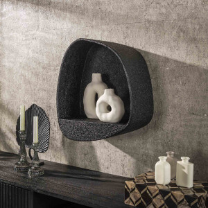 LifestyleFurn Wandplank 'Doria' Metallic, 48 x 43cm