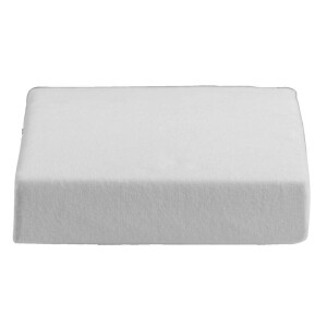 Leen Bakker - Waterdichte Matrasbeschermer Molton - 160x200 Cm - Katoen/Polyester - Wit