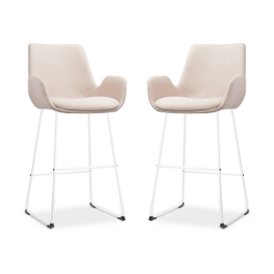 Set van 2 barstoelen Nino-Eef | Nolon