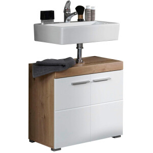 INOSIGN Wastafelonderkast Avena Wastafel met 2 deuren - uitsparing 26/8 cm - (B/D/H) 60/34/56 cm