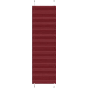 vidaXL - Plissé - rolgordijn - 65x200 - cm - stofbreedte - 64,4 - cm - bordeauxrood