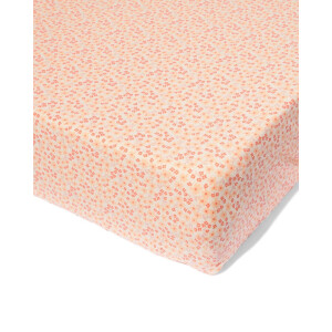HEMA HEMA Hoeslaken Ledikant 60x120cm Bloemen