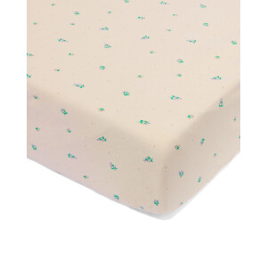 HEMA HEMA Hoeslaken Voor Ledikant 60x120 Bloemen