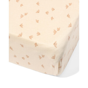 HEMA HEMA Hoeslaken Voor Ledikant 60x120cm Vogels