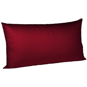 fleuresse Kussenovertrek Colours Mako Satin, 100% katoen, met rits (2 stuks)