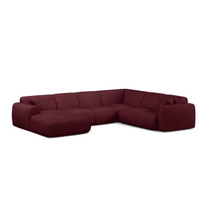 Modulaire hoekbank Molino rechts chenille | Micadoni Home