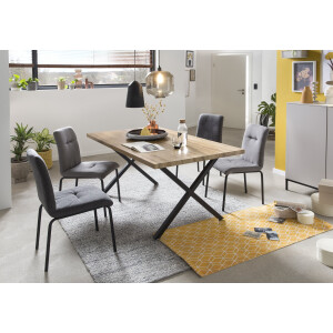 Artistiq Eettafel 'Terrian' Eikenlook, 160 x 90cm