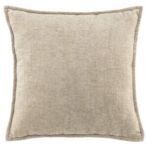1+1 Gratis Leen Bakker - Sierkussen Jane - Zand - 45x45 Cm - Polyester - Beige - 10x45x45 Cm