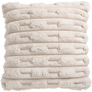 2e Halve Prijs Sierkussen Jitte - Beige - 45x45 Cm