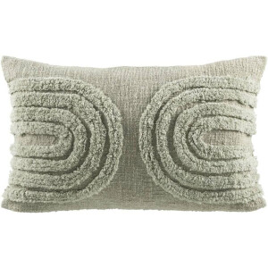 1+1 Gratis Leen Bakker - Sierkussen Mels - 40x60 Cm - Polyester/Katoen - Groen