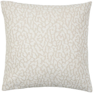 1+1 Gratis Leen Bakker - Sierkussen Lianne - 45x45 Cm - Polyester - Crème