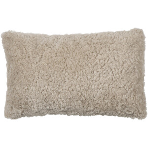 1+1 Gratis Leen Bakker - Sierkussen Brett - 30x50 Cm - Polyester - Beige