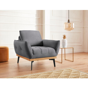Guido Maria Kretschmer Home&Living Fauteuil Palic, loungestoel inclusief rugverstelling