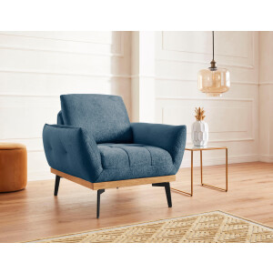 Guido Maria Kretschmer Home&Living Fauteuil Palic, loungestoel inclusief rugverstelling